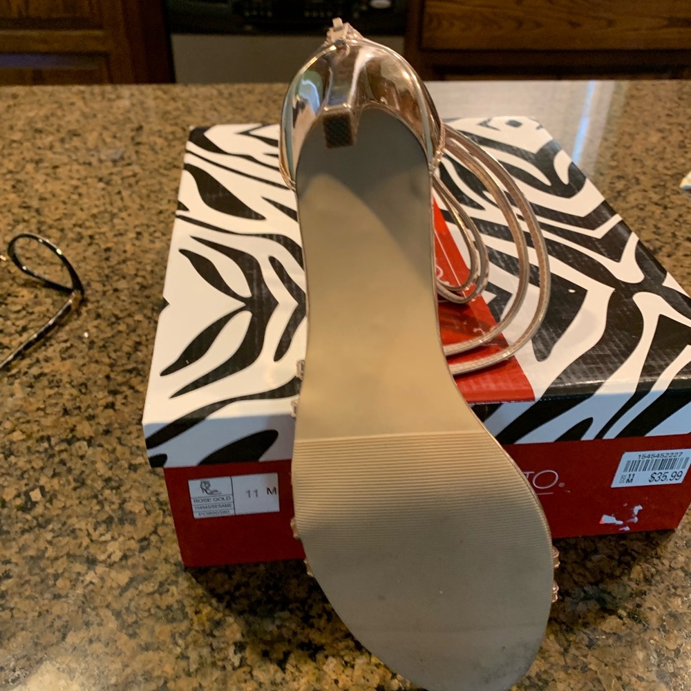 Rose Gold Shoes